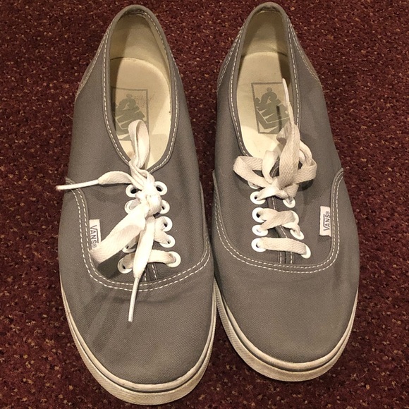 Vans Shoes - Vans Slim Authentic in Gray, Women’s Size 8 (Used)